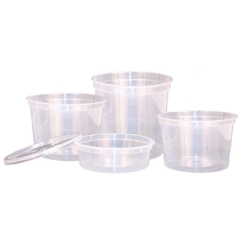 Couvercle en PP pour pots injectés micro-ondables Ø12cm - par 500_1