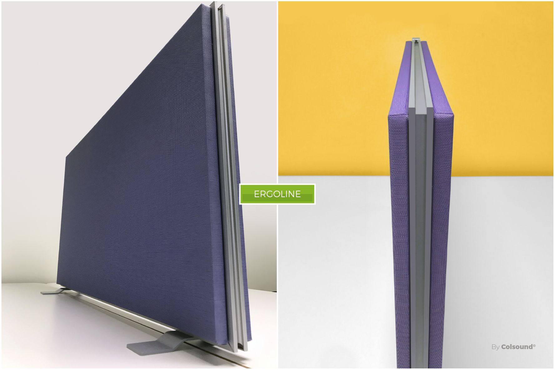 Écran acoustique hautes performances Zazen - 2 hauteurs et 5 largeurs - 100% acoustique, 30 coloris_1