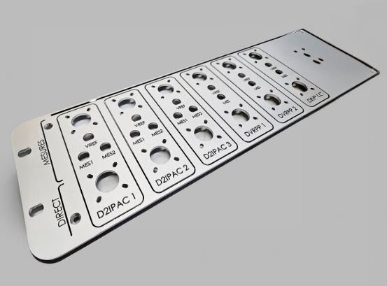 Face avant personnalisée en aluminium, ABS et acier - Pour baies câblées, racks et pupitres de commande_1