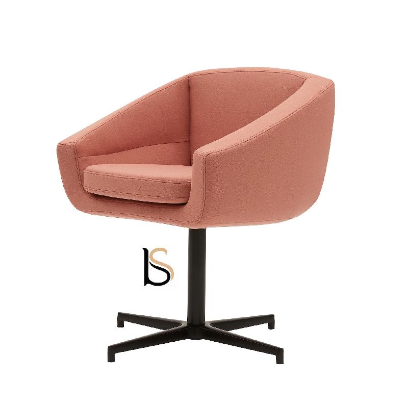 Fauteuil Aiko Swivel - SOFTLINE - Felt Beige 619_1