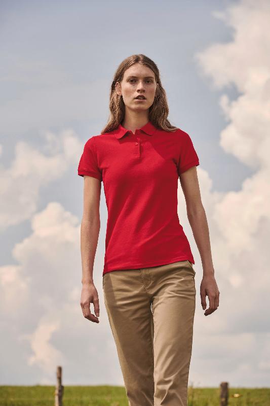 Polo femme 65/35 en maille piquée - Réf : SC63212 - Fruit of the Loom_1
