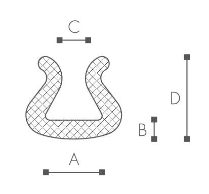 Profilé forme en U - 412657 – 45-71 mm_1