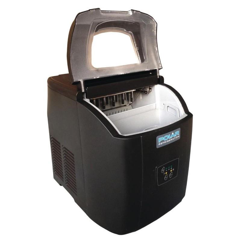 Machine à glaçons creux ronds de comptoir Série C 11 kg/24h - stockage 1 kg | Polar - CH478_1