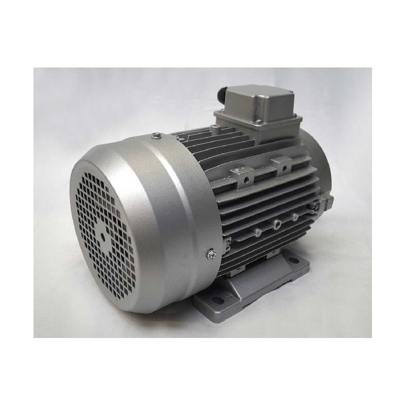 Moteur électrique triphasé 230/400V - 3kW - 1500tr/min - Bride B34 à trous taraudés et pattes amovibles_1