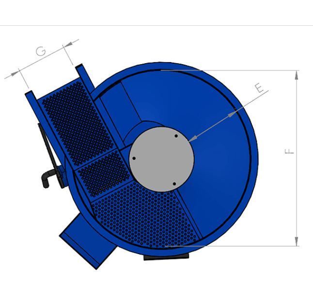 Tribofinition - Séchoirs cylindriques avec cuve en acier revêtue de plastique - RT Série_1