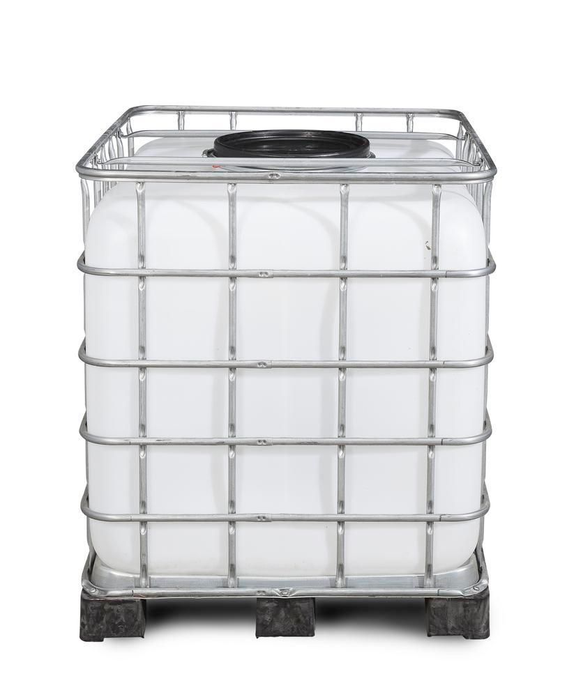 266182W - Cuve Recobulk IBC 1000L - Palette PE - Ouverture DN 400 - Sortie DN 80_1