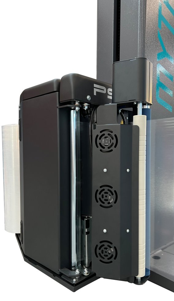 Banderoleuse à plateau tournant semi-automatique programmable, performante  -   MYTHO_1