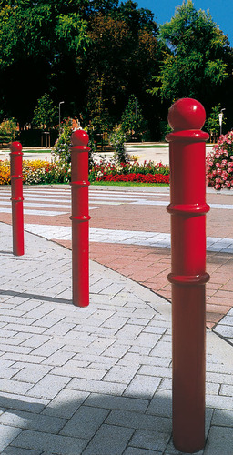 Borne à sceller en acier - diamètre 88.9 mm - plusieurs modèles et hauteurs - JMU-0135 - Husson International_1