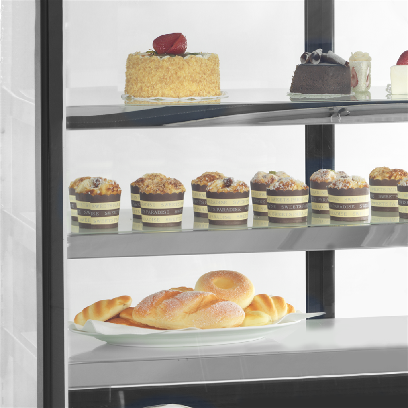 Comptoirs réfrigérés - gamme LPD-3F - vitre double vitrage plane - éclairage LED - froid ventilé_1