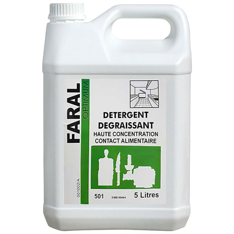 Faral optimum 501 degraissant haute concentration alimentaire bidon 5l_1