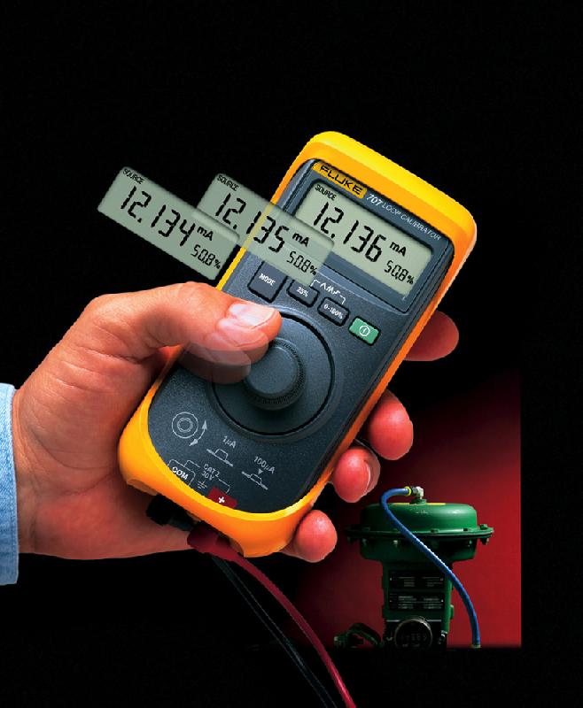 FL707 | Calibrateur de boucle tension/courant 28 V / 24 mA - Affichage large et compatibilité HART_1