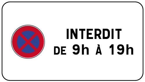 Panonceau de catégorie - M11b_1