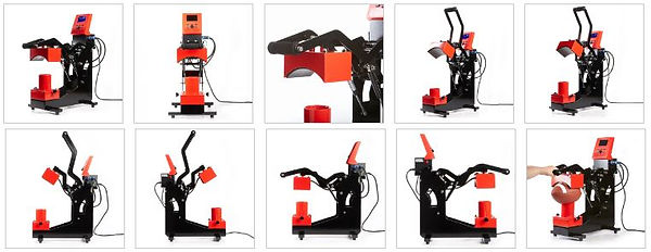 Presse à ballon - plateau 5 cm x 8 cm - Secabo TCB SMART_1