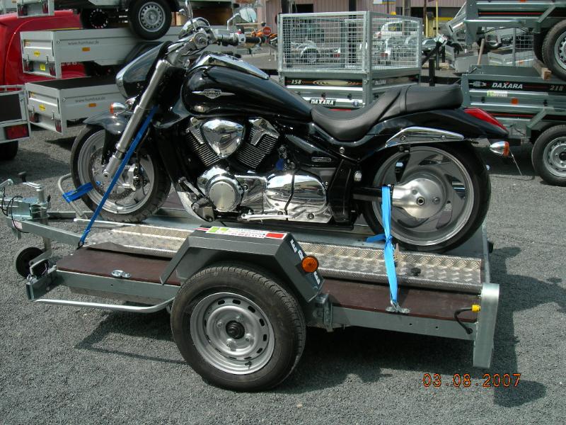 Remorque moto ERDE CH 751 TE - 1 essieu Knott 750 kg sans frein pour gros cube - fabrication française_1