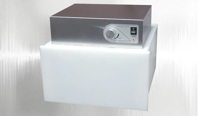 Sécheur Cyclonic GS30-M - Meuble sur tiroir 27L - Gamasonic - Cuve inox, minuterie mécanique_1