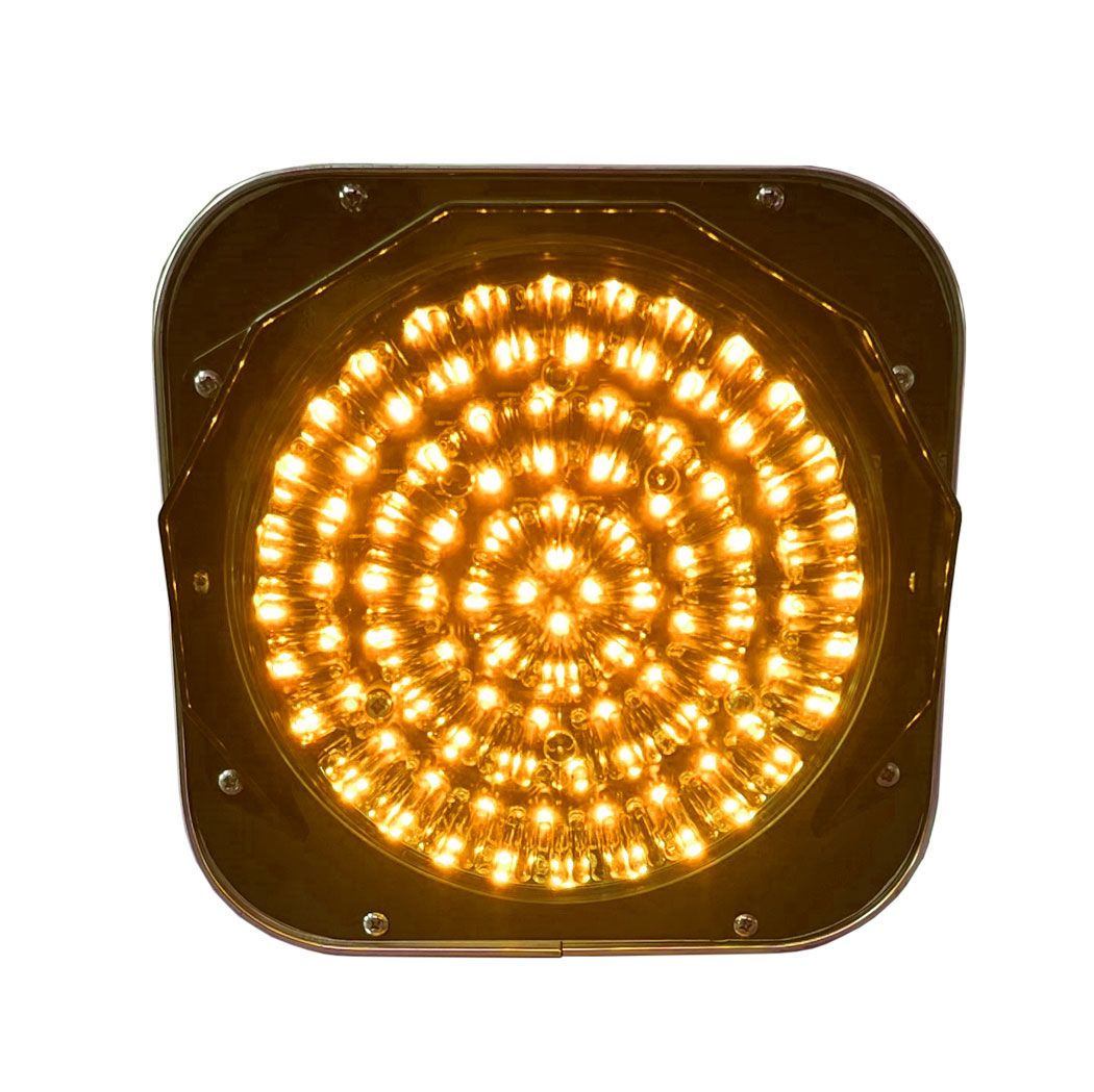 Équipement de signalisation avec 95 leds oranges