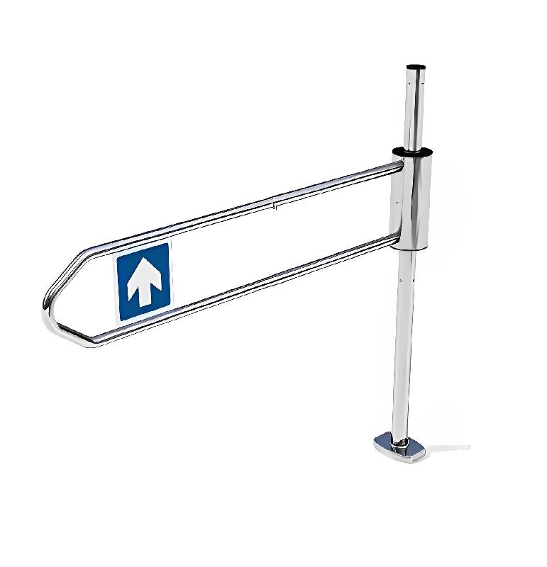 Portillon magasin extensible bidirectionnel en INOX - ouverture de 0° à 180° - bras de 765mm à 1120mm_1