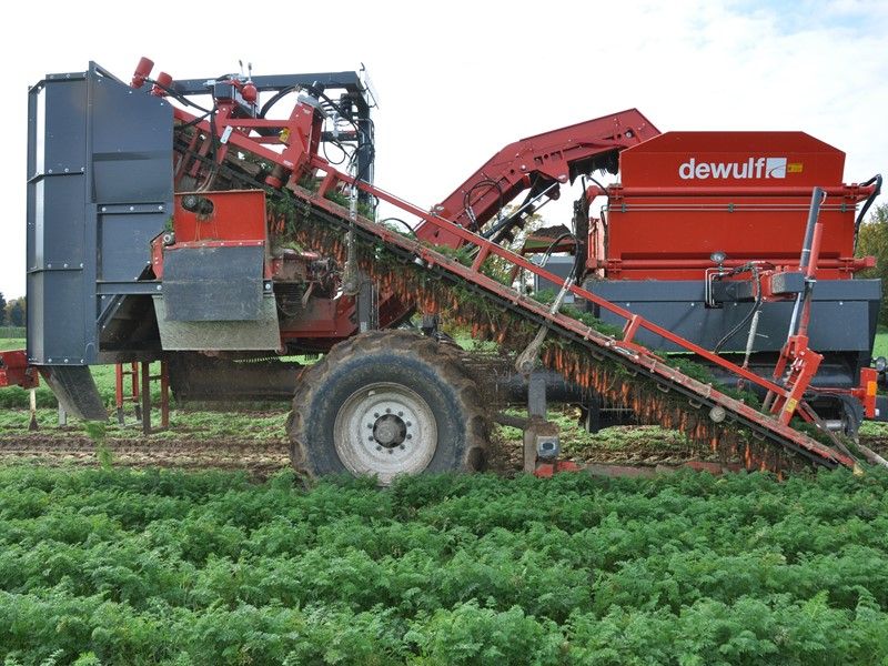 Arracheuse par préhension GBI - Dewulf BV - trémie 8,2 m³ - 120 ch requis - largeur 3484 mm_1