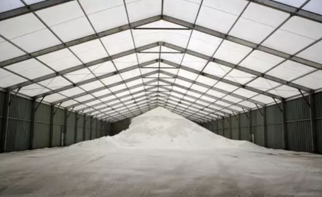 Bâtiment ou entrepôt démontable pour stockage de céréales dans de bonnes conditions_1