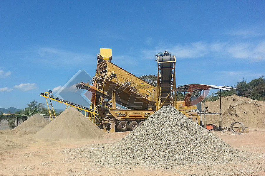 Machine de concassage et criblage mobile pour matériaux lourds