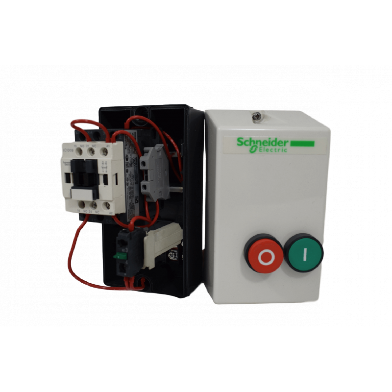 Coffret pour moteur 380V - 9A maxi - Boîtier marche/arrêt pour moteur ou pompe_1