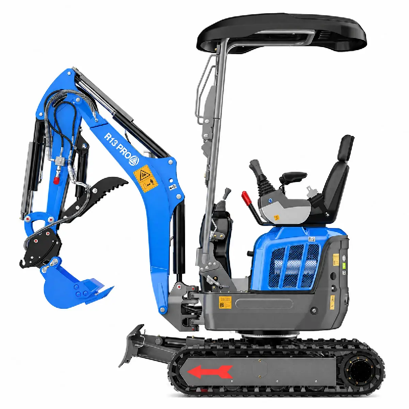 Mini-pelle R13-3 PRO Canopy moteur Kubota neuve 1.3T RIPPA_1
