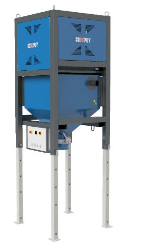 Aspirateur industriel SILOVAC 600 Z22 - Silos certifiés ATEX pour poudres, solides et liquides - Applications lourdes_1