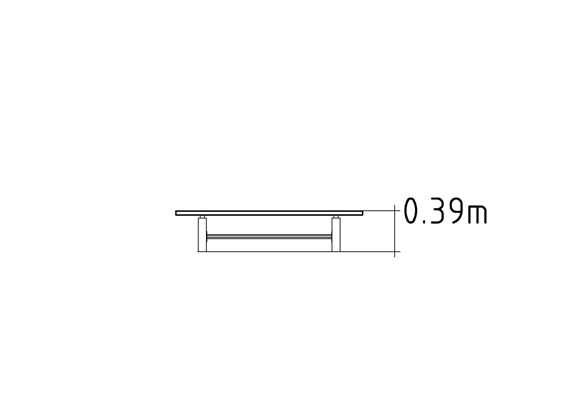 Banc public Stjerneborg réf 8042466 - Hags - 1760 mm de longueur, montage en 1 heure_1