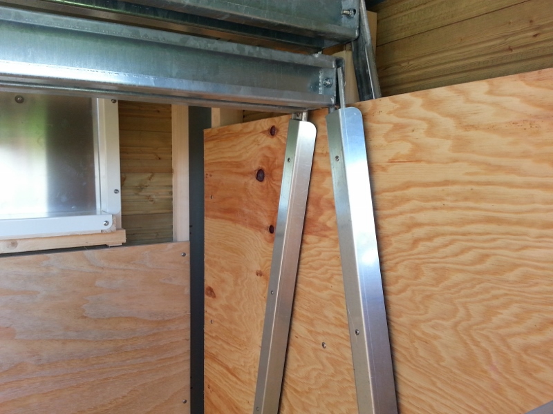 Colonne avec régulation hygrométrique pour collecte de plâtre