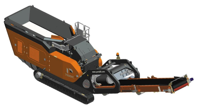 Concasseurs Portafill 7000IC - JCB Dieselmax Stage IIIA, Ouverture 810x600 mm, Production jusqu'à 120 T/h_1