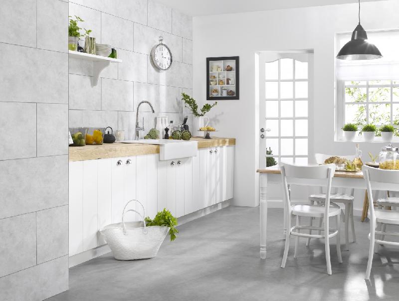 Dalle murale pvc blanc mat dumawall+ DUMAPLAST l.65 x l.37,5 cm x ep.5 mm_1