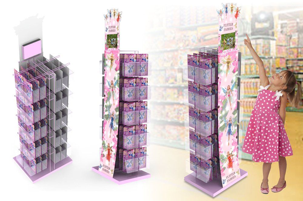 Écrans lcd - meuble présentoir - seiller - plv_1