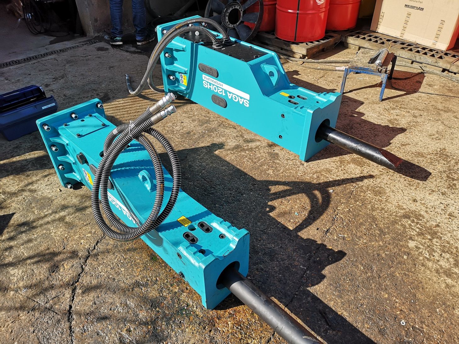 Marteau brh msb 600kg pour pelle de 8 a 12 tonnes garanti 2 ans_1