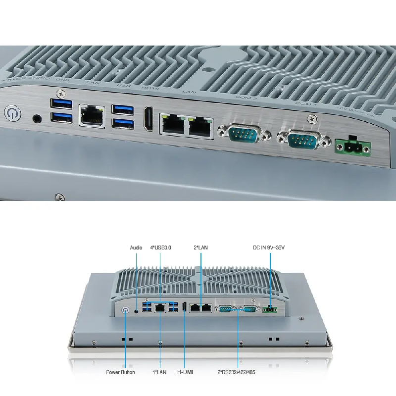 Panel PC industriel fanless 15