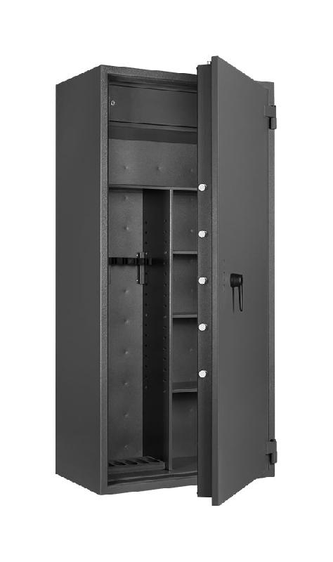 Armoire à armes FORMAT CERVO V Combiné - Classe I (EN 1143-1) - Armoire à fusils - Serrure électronique S&G Spartan 1007_1