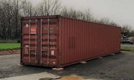 Container maritime 40 pieds DRY Occasion - Révisé et étanche_2