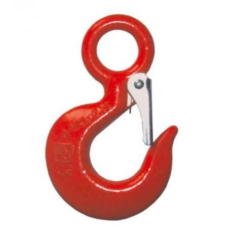 Crochet à oeil à linguet acier au carbone Référence 5135C_1