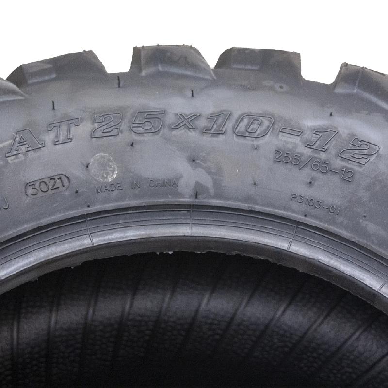 25x10.00-12  25x8.00-12 Quad ATV Tyres 6ply Wanda E-Marked Legal (Set of 2 2)_1