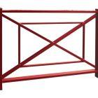 Barrière Bastille - Longueur 150cm - Hauteur hors sol 105cm - Tube acier - Peinture polyester_1