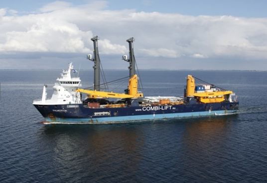 Cbb 4700-450 grues de bord Liebherr - relevage de flèche par câble - commande Litronic - système Sycratronic_1