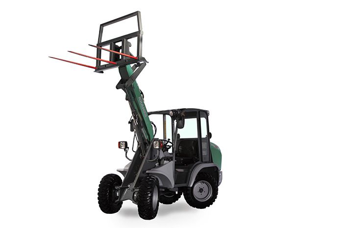 Mini-chargeuse Kramer KL10.5 - 1,5t, 4 roues directrices, compacte et flexible_1