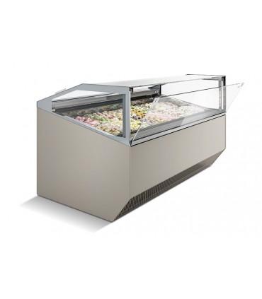 Vitrine à crèmes glacées froid ventilé pour chr, traiteurs, boulangeries, pâtisseries, marchands de glace et snacks -  supercapri isa_1