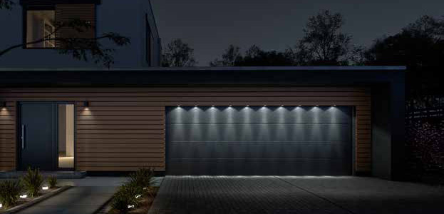 Éclairage extérieur de garage à led_1