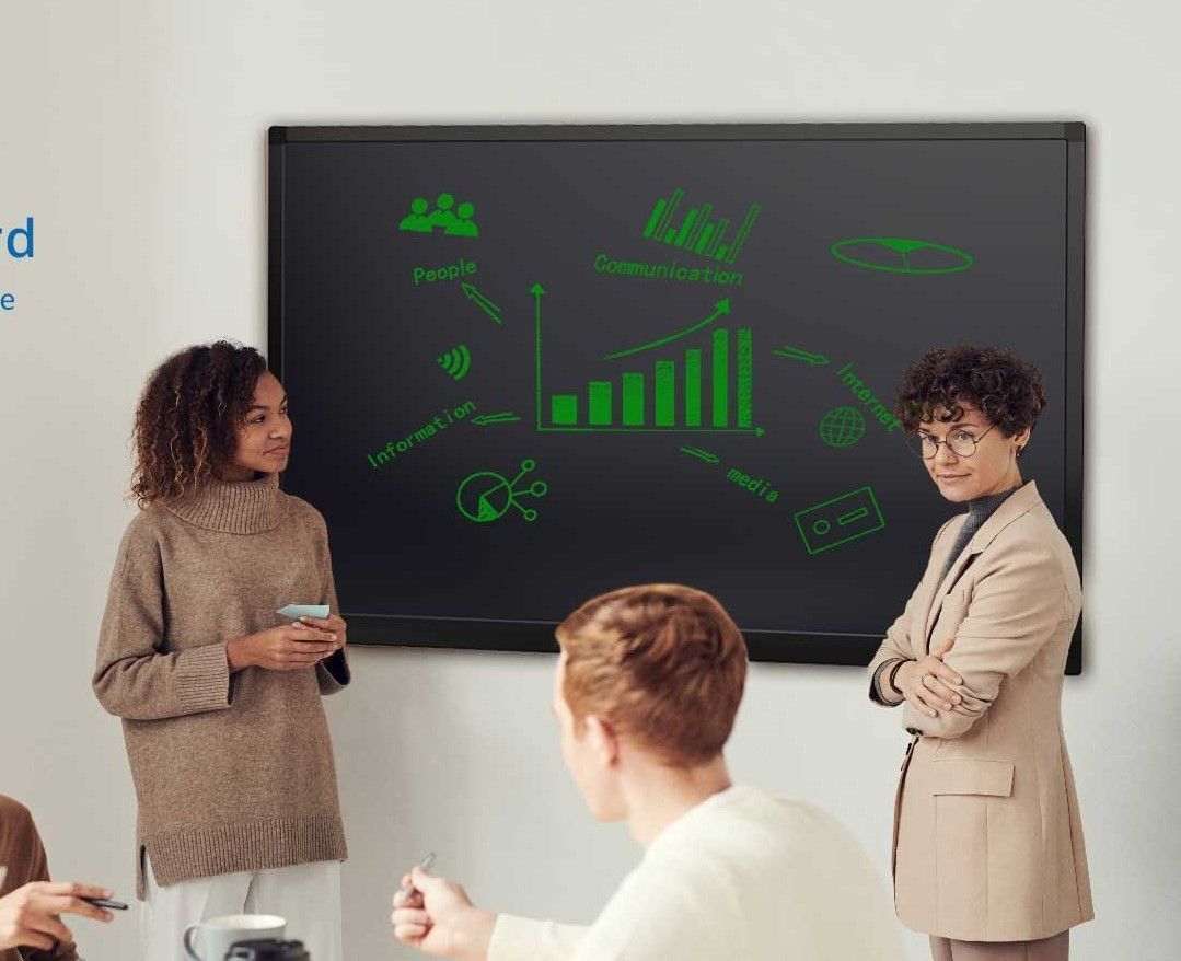 Tableau noir tactile LCD - Arablackboard - 10'' à 60'' - Écologique et sans rétroéclairage_2