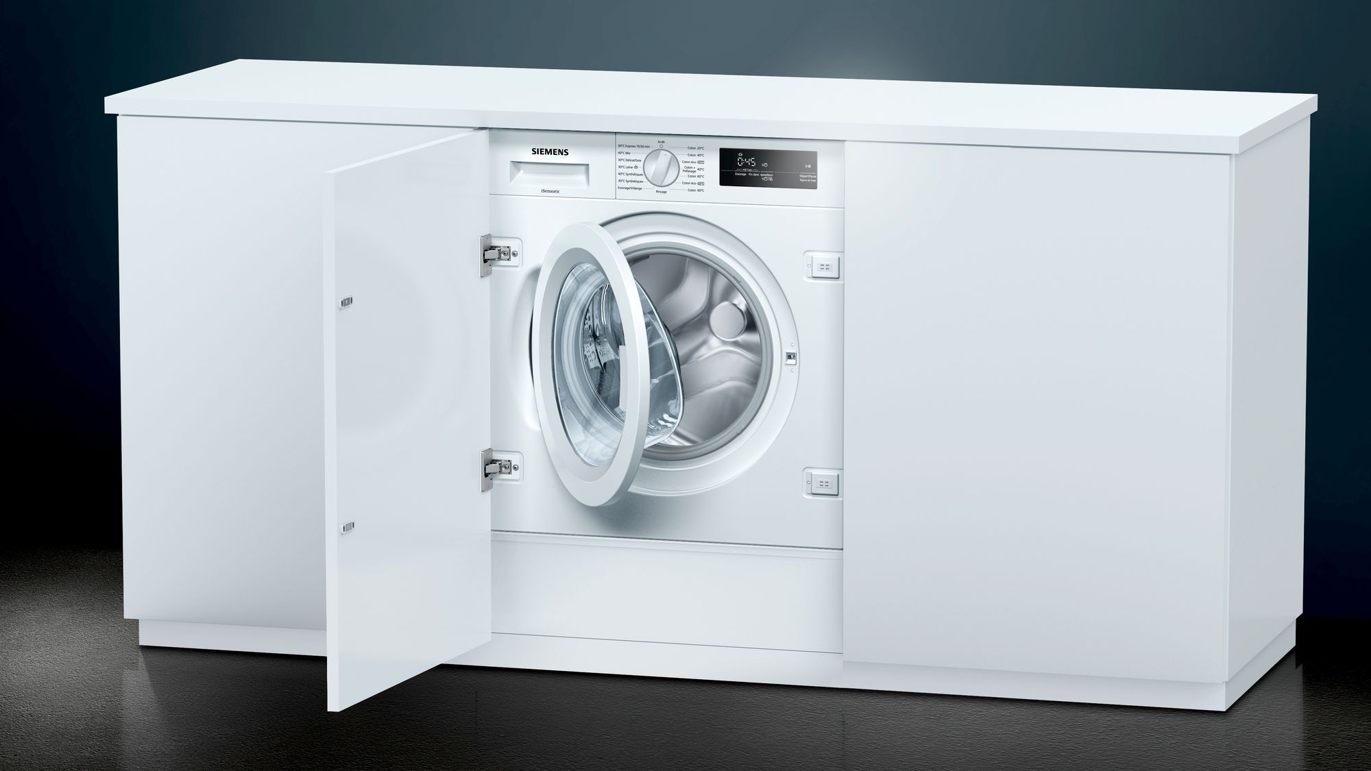 Wi12w340ff IQ500 - Lave-linge professionnel BSH électroménager - 1200 trs/min - moteur iQdrive silencieux et performant_1