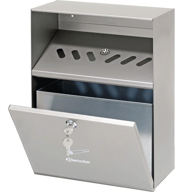 Cendrier argent mural | Bartscher - 860001_1
