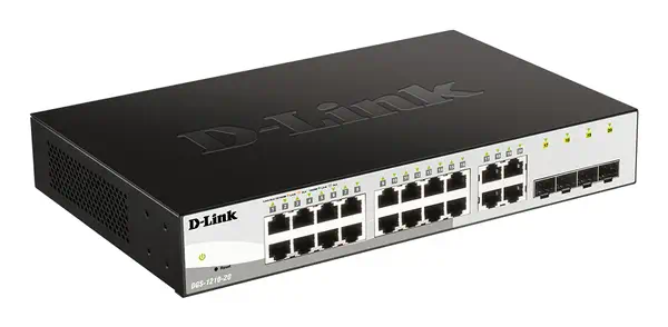 D-Link DGS-1210-20 Géré L2 Gigabit Ethernet (10/100/1000) 1U Noir_1