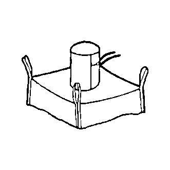 LOT de 10 BIGBAGS Occasion 90x90x120, SWL: 1000 kg,GR+GV_1