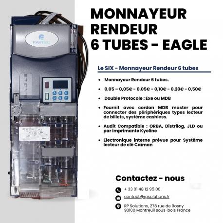 Monnayeur rendeur 6 tubes - eagle référence 7fsix601eu031_1