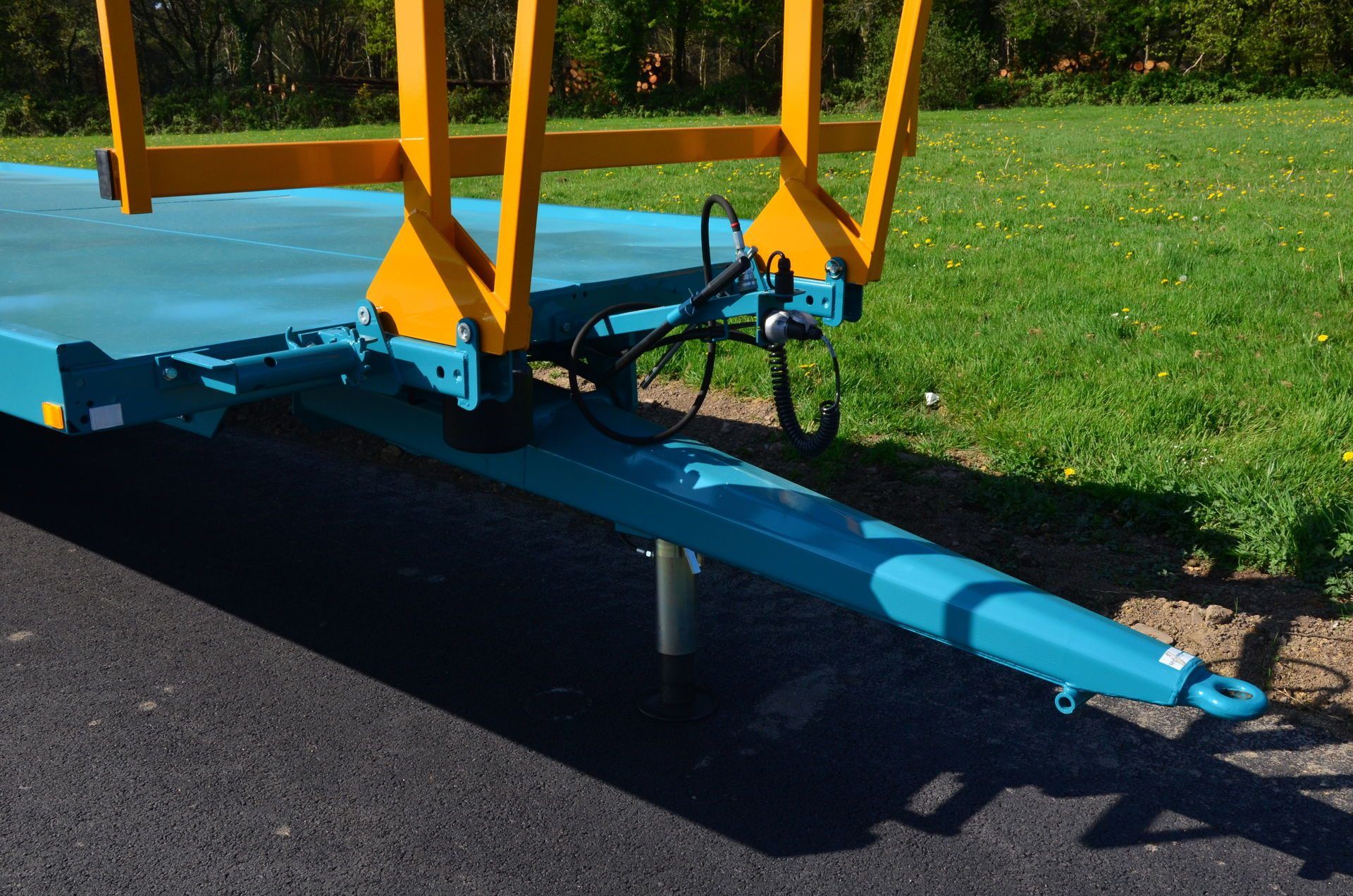 Remorque plateau agricole sp 7504 - golpais - longueur de caisse 7500 mm - ptac 11500 kg_2